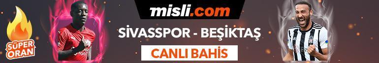 Sivasspor - Beşiktaş maçı Tek Maç, Süper Oran ve Canlı Bahis seçenekleriyle Misli.com’da