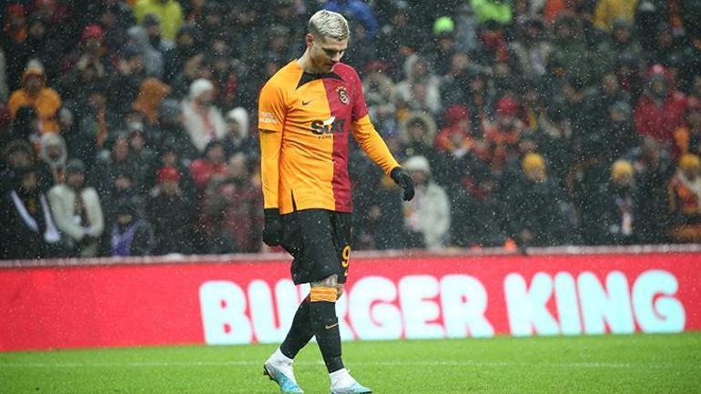 Mauro Icardiden unutulmaz performans Galatasaray - Trabzonspor maçını da boş geçmedi