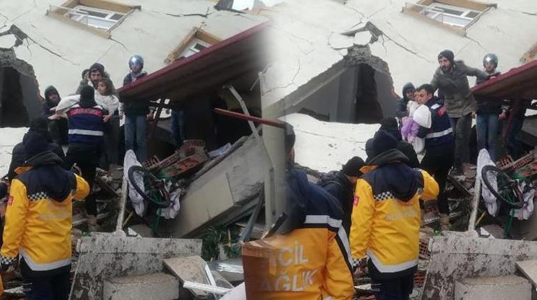 5 yaşındaki kız çocuğu, depremden 7 saat sonra canlı olarak kurtarıldı