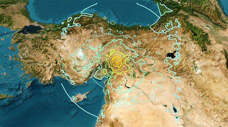 Depremler devasa fay hattının ucunda oldu USGS kilometre verdi