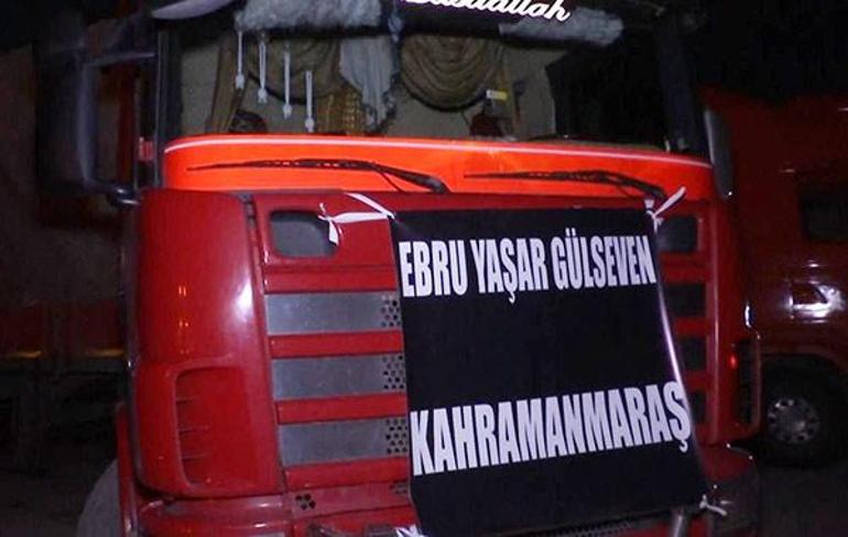 Ebru Yaşar afet bölgesine 3 TIR yardım gönderdi
