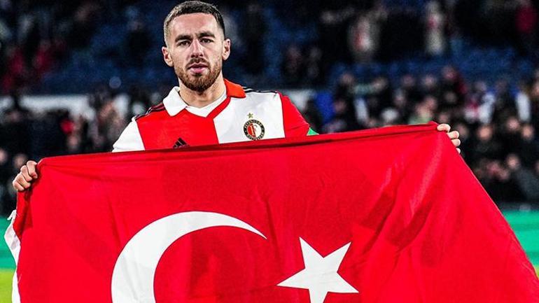 Orkun Kökçünün takımı Feyenoorddan destek mesajı