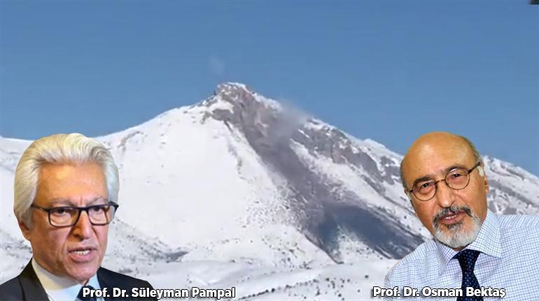 Duman yükselen dağın ardındaki gerçek Jeologlar açıkladı: Volkan değil, heyelan
