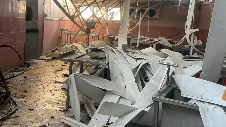 Susurlukta kokoreç üretim tesisinde patlama 18 kişi yaralandı