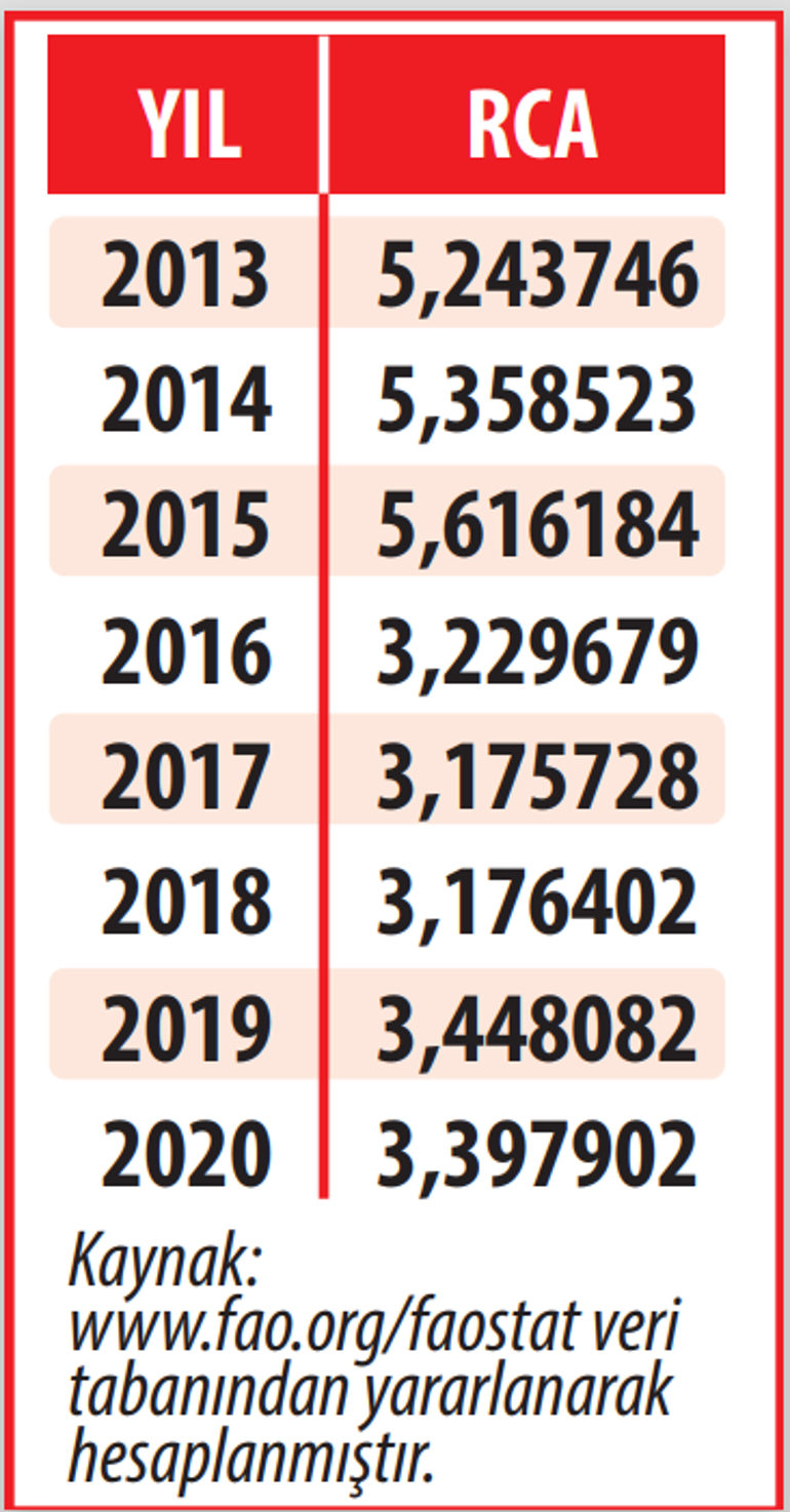 Türkiyenin rekabet gücü: Domates