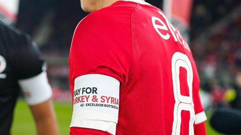 Sneijder duyurdu Avrupa devi Türk bayraklı pazubandı takmadı