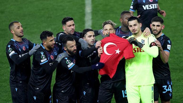 Trabzonspor maçında Türkiye tek yürek oldu Hep birlikte