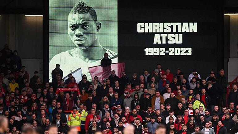 Premier Ligde duygusal anlar Christian Atsu unutulmadı
