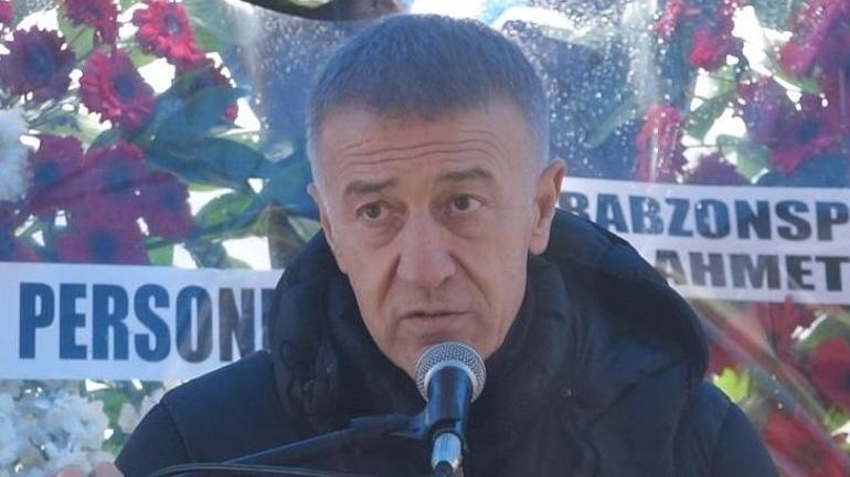 Trabzonsporun efsane ismi Ahmet Suat Özyazıcı son yolculuğuna uğurlandı