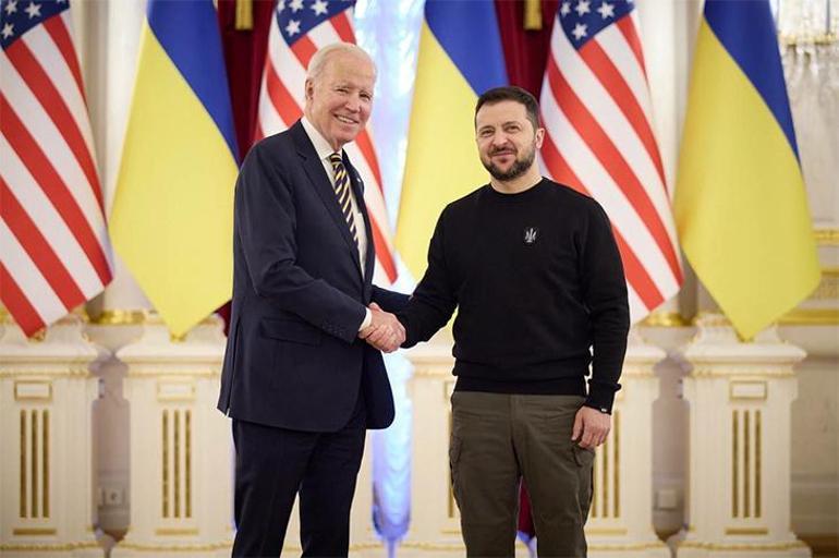 Son dakika... ABD lideri Biden Ukraynada