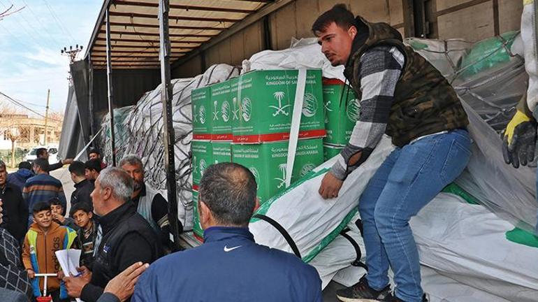 Suudilerden depremzedelere uydudan sağlık hizmeti