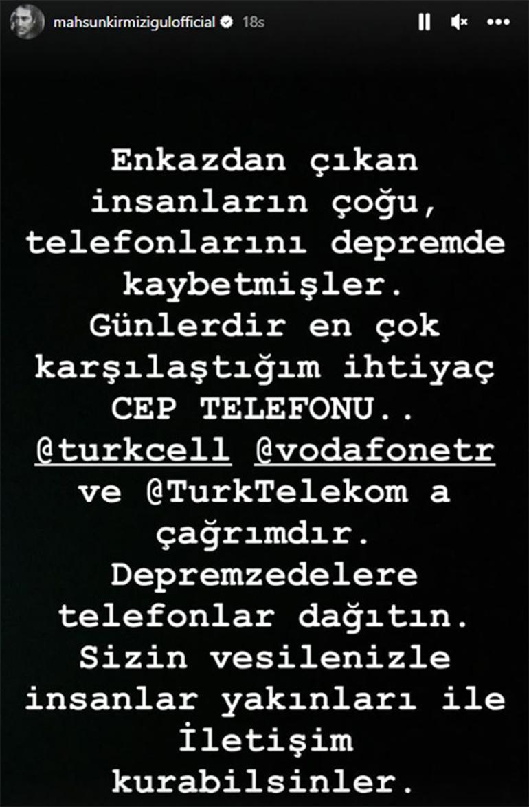 Mahsun Kırmızıgülden cep telefonu çağrısı