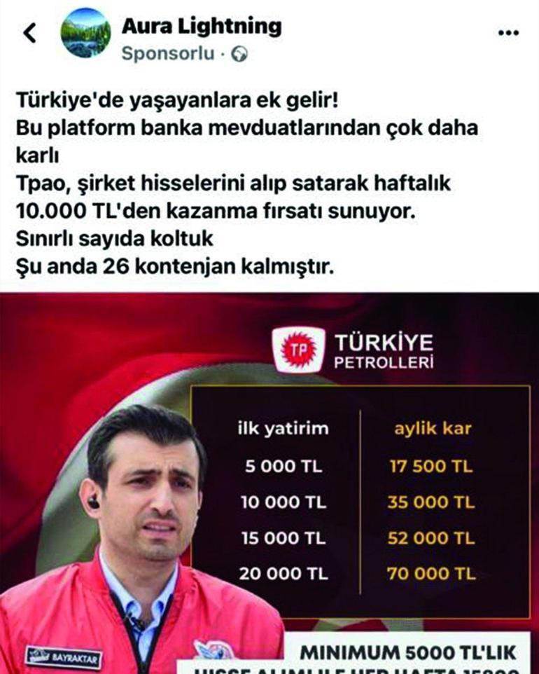 Baykardan vatandaşlara dolandırıcılık uyarısı