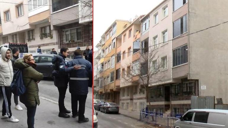 Gaziosmanpaşada çatlakların oluştuğu bina tahliye edildi