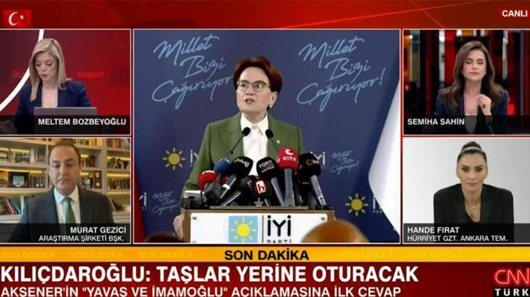 Akşener-Kılıçdaroğlu arasında kriz çıkaran diyalog: Onlar benim belediye başkanlarım