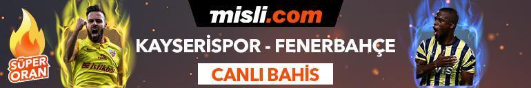 Kayserispor - Fenerbahçe maçı Tek Maç, Süper Oran ve Canlı Bahis seçenekleriyle Misli.com’da