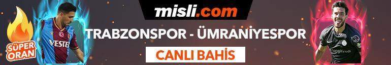 Trabzonspor - Ümraniyespor maçı Tek Maç, Süper Oran ve Canlı Bahis seçenekleriyle Misli.com’da
