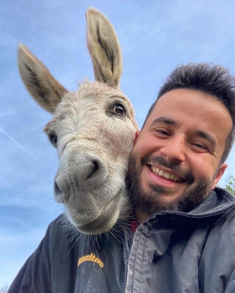 Eşeği Sakıb ile ünlü oldular Hayvanlar köydeki tek arkadaşım