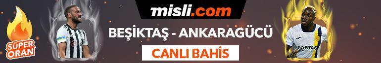 Beşiktaş - Ankaragücü maçı Tek Maç, Süper Oran ve Canlı Bahis seçenekleriyle Misli.com’da