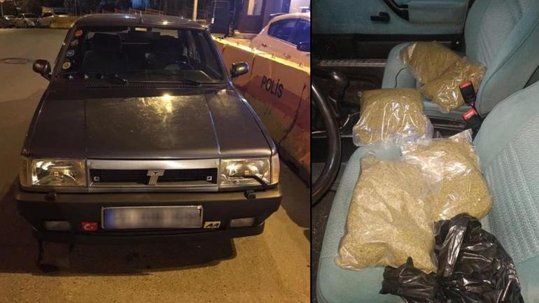 İstanbul’da iki sevgili piyasa değeri 250 bin lira olan uyuşturucu ile yakalandı