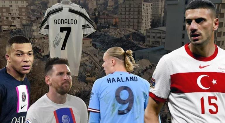 Ronaldodan depremzedelere yardım İngiliz basını duyurdu