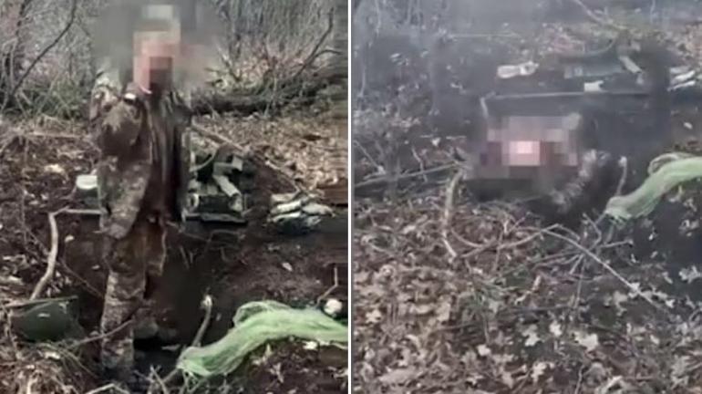 Ukraynalı askerin infazı infial yarattı Son sözünü söylerken kamera kayıttaydı