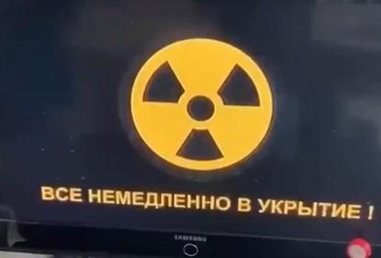 Rus televizyonunda korkutan uyarı Derhal sığınaklara koşun