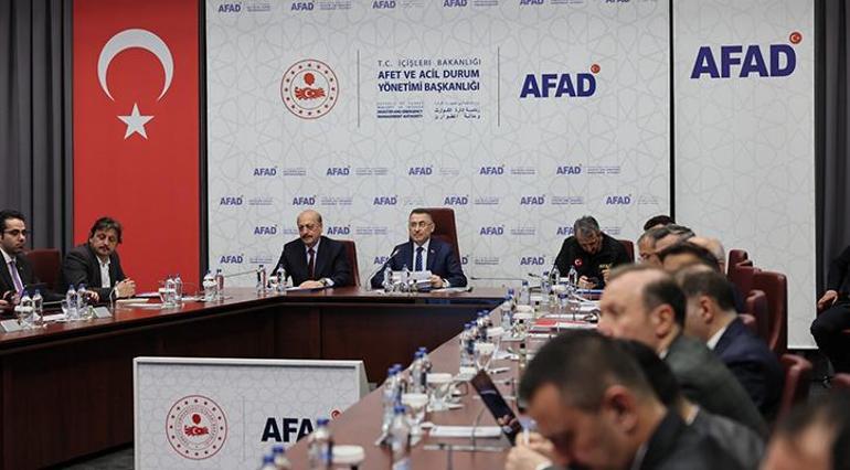 AFADda deprem koordinasyon toplantısı