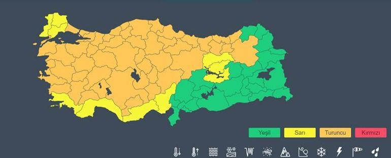 Meteoroloji ve AFADdan peş peşe açıklamalar Uyarı mesajı gitti