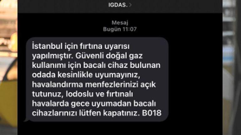 Meteoroloji ve AFADdan peş peşe açıklamalar Uyarı mesajı gitti