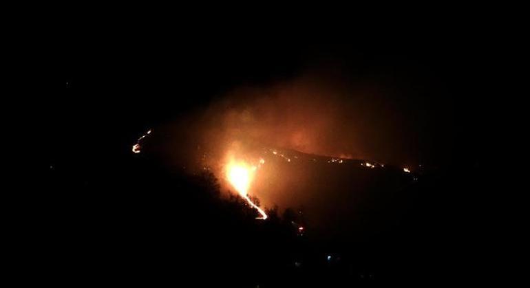 Trabzonda orman yangını Korku dolu anları böyle anlattı