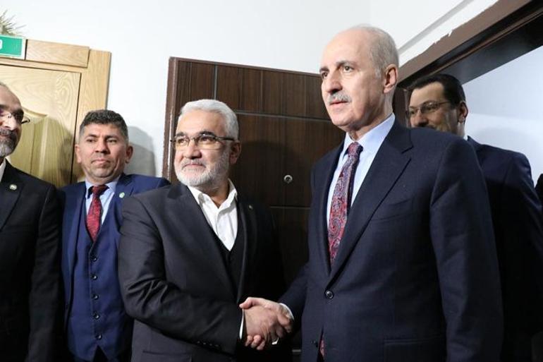 AK Partiden HÜDA PARa ziyaret Kritik görüşme sonrası flaş açıklama