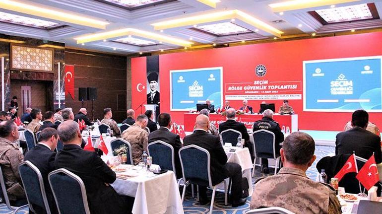 Diyarbakırda seçim güvenlik toplantısı düzenlendi Bakan Yardımcısı Ersoydan açıklama