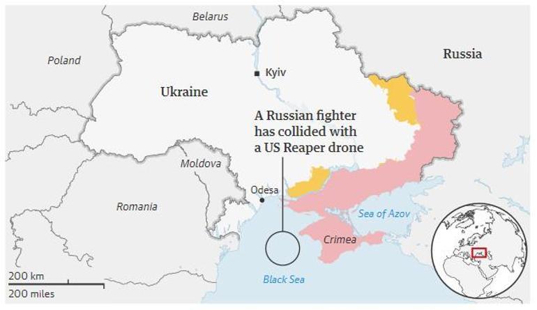 Karadenizde çarpışma, insansız hava aracı gizemini koruyor Tüm gözler Türkiyede