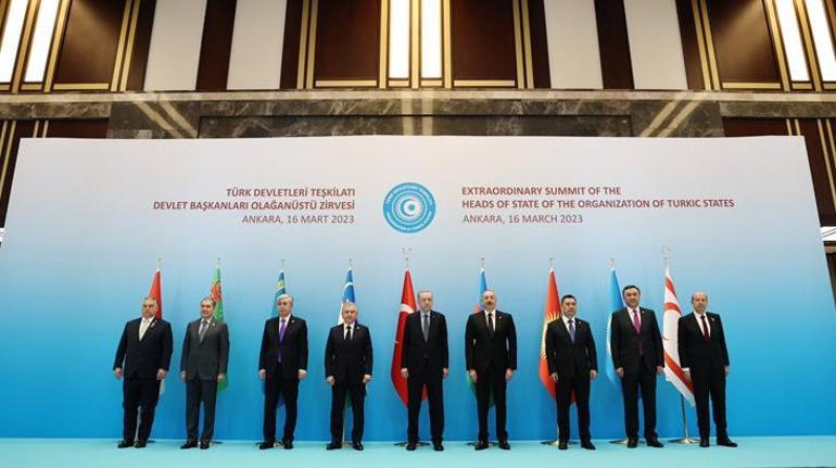 Cumhurbaşkanı Erdoğan, Türk Devletleri Teşkilatı Zirvesinde konuştu: Türk dünyası tek vücut oldu