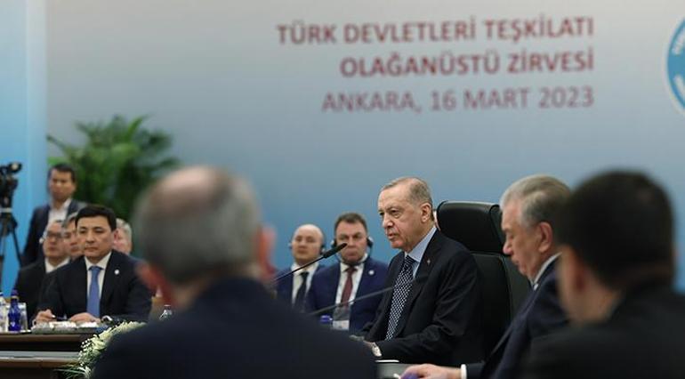 Erdoğan: Türk dünyası tasada ve sevinçte bir olduğunu gösterdi