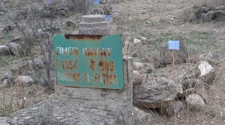 Yusufeliinde sahipsiz mezarlar da suya gömülüyor
