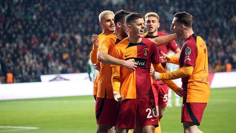 Galatasarayın serisini Konyaspor bitirdi 90+3te galibiyet geldi