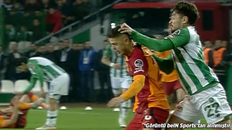 Konyaspor-Galatasaray maçına damga vuran pozisyon Kırmızı kart yorumu: Korkunç bir görüntü