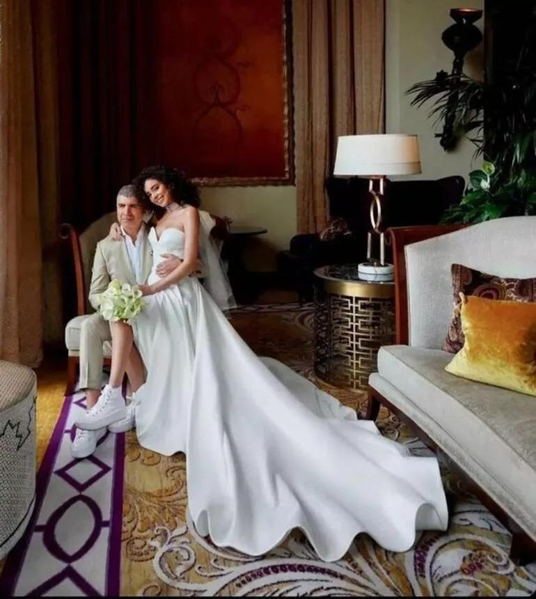 Özcan Deniz ile Samar Dadgardan yeni nikah fotoğrafları