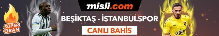 Beşiktaş-İstanbulspor maçı canlı bahis seçeneğiyle Misli.comda
