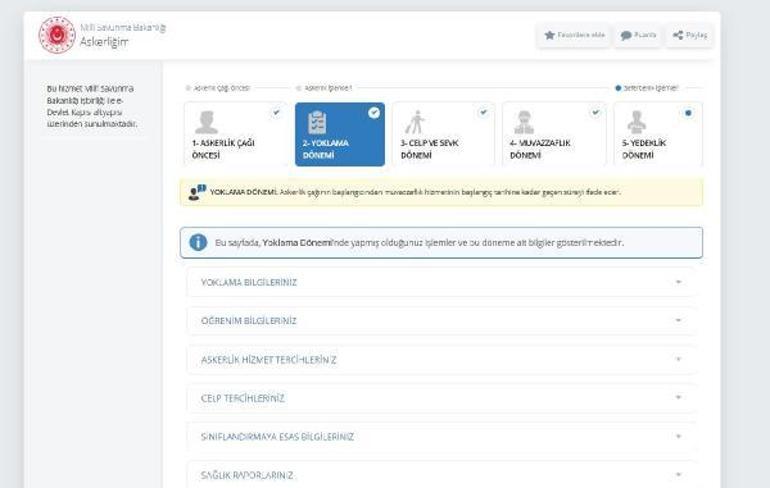 Askerlik işlemleri e-Devletten yapılabilecek