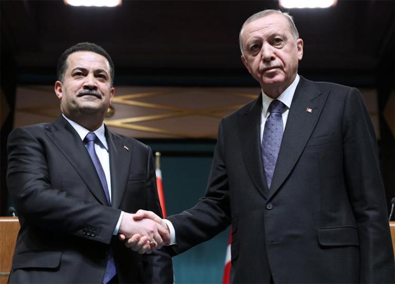 Erdoğandan Irak Başbakanına terörle mücadele mesajı: Her türlü iş birliğine hazırız