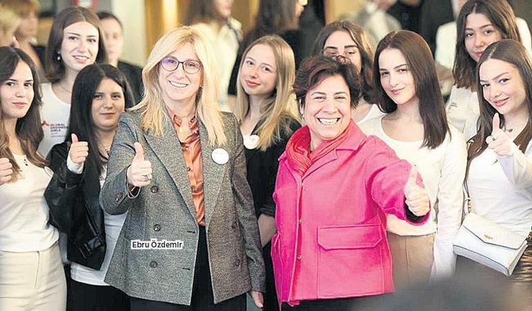 Mühendis kızlar dünyaya Davos’tan seslendi