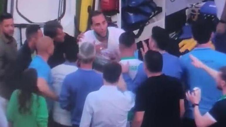 İspanyada şoke eden olay Kalp krizi geçirdi, doktorla kavga etti