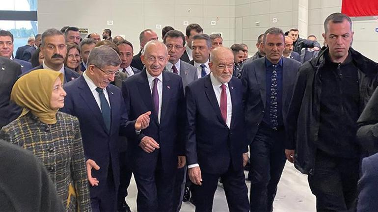 Millet İttifakının 4 lideri İstanbulda iftarda bir araya geldi