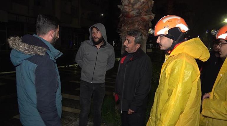 Ekipler alarma geçti Kahramanmaraşta 11 katlı ağır hasarlı bina sallandı