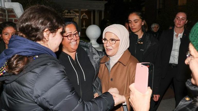 Emine Erdoğan ve Bakan Çavuşoğlu, New Yorkta iftar yaptı