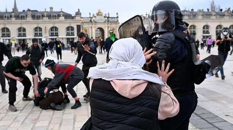 Pariste skandal görüntü İnsanlık dışı müdahale