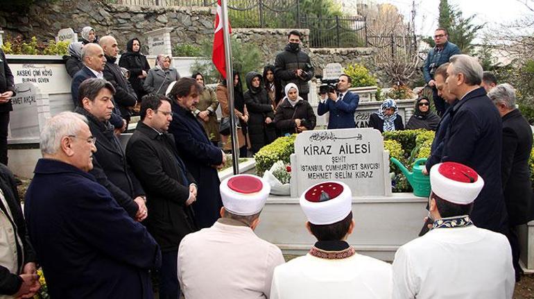 Şehit Savcı Mehmet Selim Kiraz mezarı başında anıldı